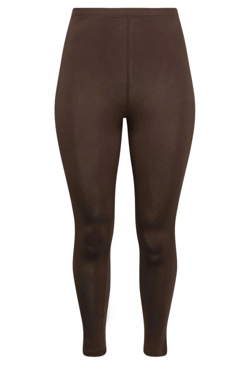 Büyük Beden Vücudu Saran Likralı Streç Tayt 143594