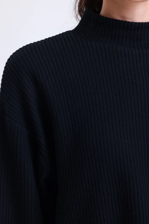 Yarım Balıkçı Yaka Yumuşak Dokulu Uzun Kollu Kazak IZ62321